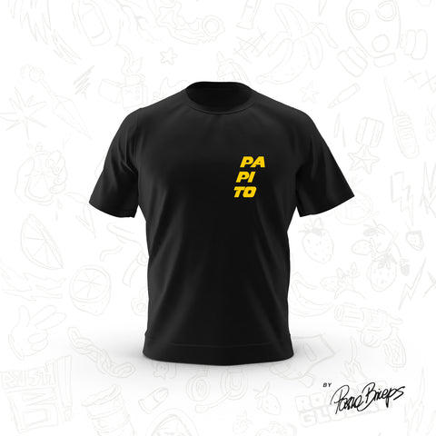 Papito - T-SHIRT OVERSIZE - BLACK