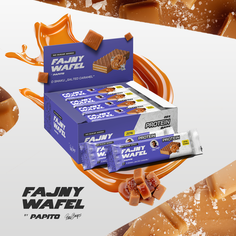 ZESTAW TRIO - Fajny Wafel Carmel&Peanut + BLUZA