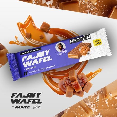Fajny Wafel - 20x Salty Carmel