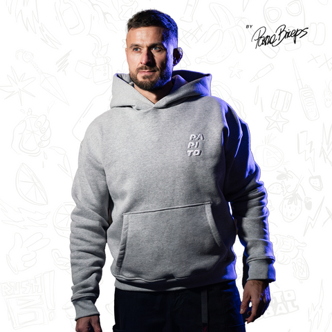 Papito - HOODIE OVERSIZE - GRAY