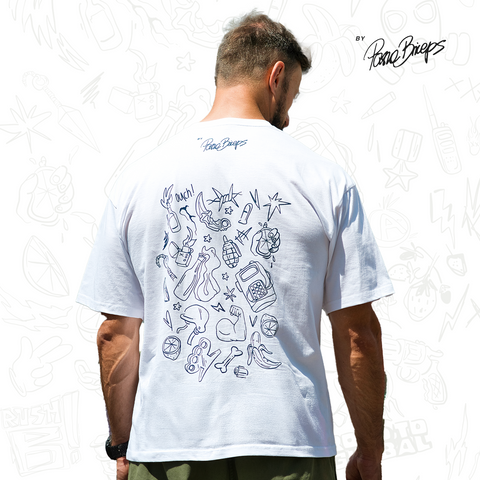 Papito - T-SHIRT OVERSIZE - WHITE