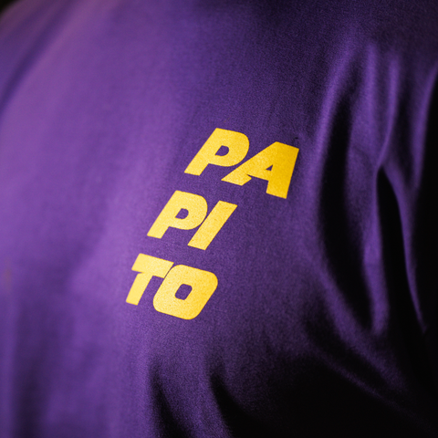 Papito - T-SHIRT OVERSIZE - PURPLE