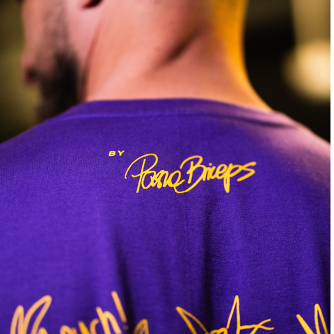 Papito - T-SHIRT OVERSIZE - PURPLE