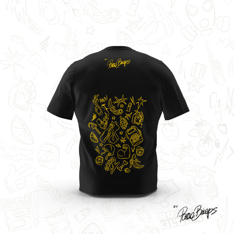 Papito - T-SHIRT OVERSIZE - BLACK